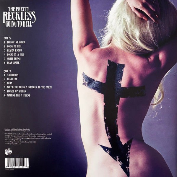 PRETTY RECKLESS - GOING TO HELL (2014) - LP 2025 WHITE AND PURPLE MARBLE SIFIR PLAK