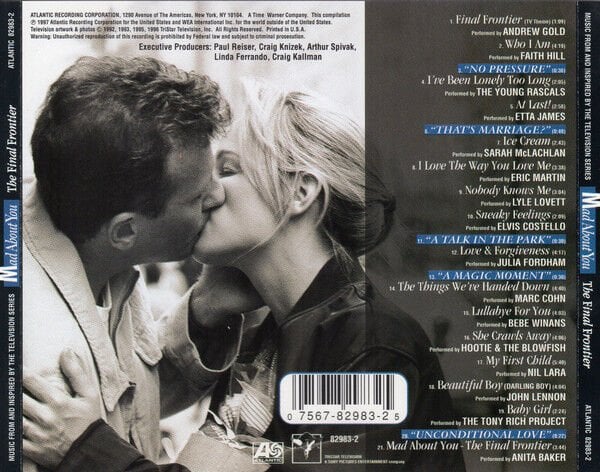 MUSIC FROM AND INSPIRED BY THE TELEVISION SERIES MAD ABOUT YOU / THE FINAL FRONTIER (1997) - CD AMBALAJINDA SIFIR