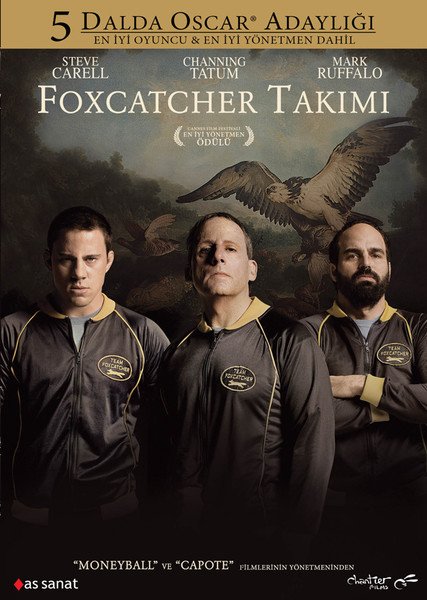 FOXCATCHER TAKIMI - STEVE CARELL - CHANNING TATUM - MARK RUFFALO - BENNETT MILLER - DVD SIFIR
