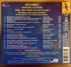 DIMITRIE CANTEMIR ISTANBUL JORDI SAVALL (2009) SACD + 195 PAGES BOOKLET ALIA VOX 2.EL
