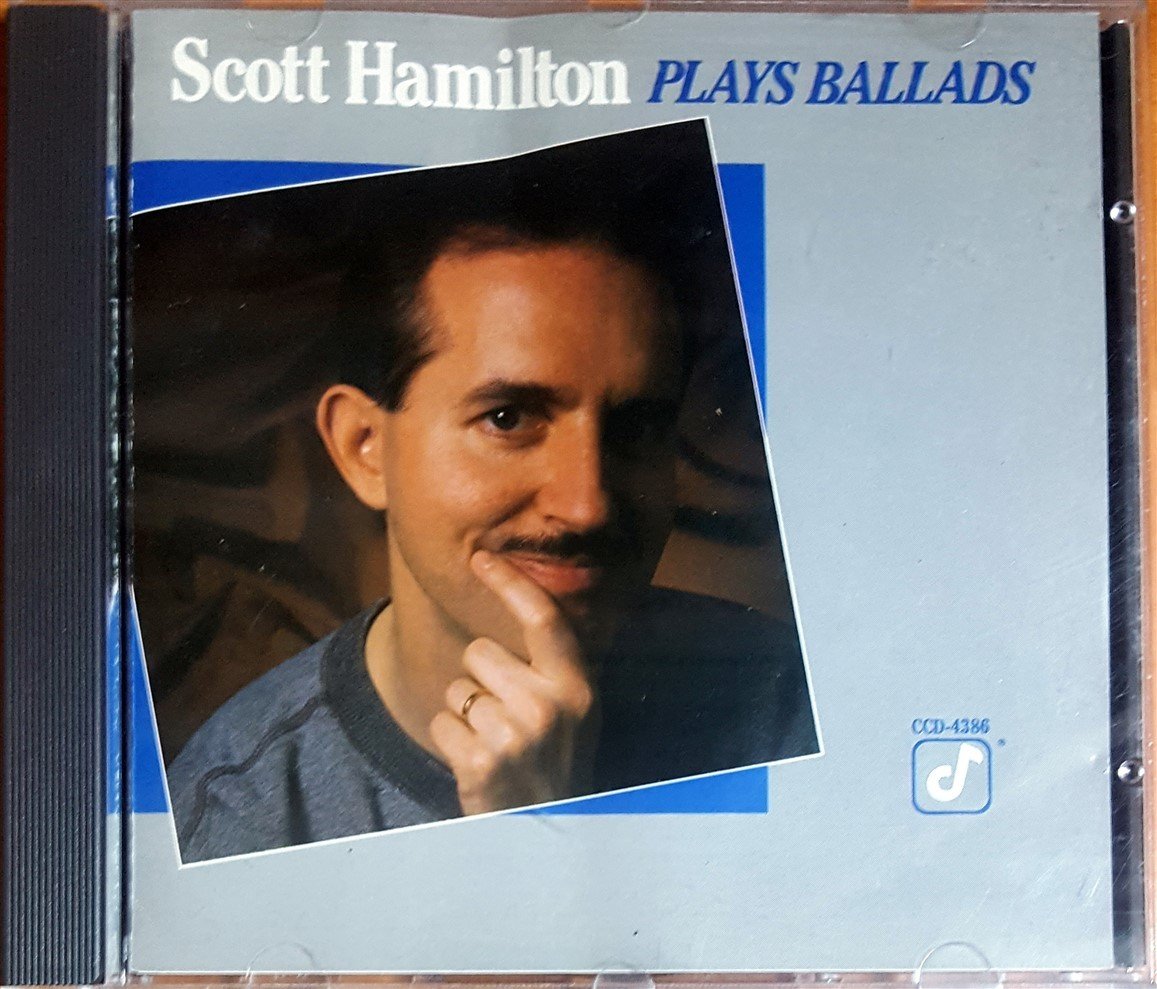 SCOTT HAMILTON - PLAYS BALLADS (1989) CONCORD JAZZ CD 2.EL