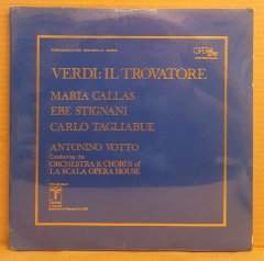 VERDI - IL TROVATORE / MARIA CALLAS - 2LP DÖNEM BASKI SIFIR PLAK