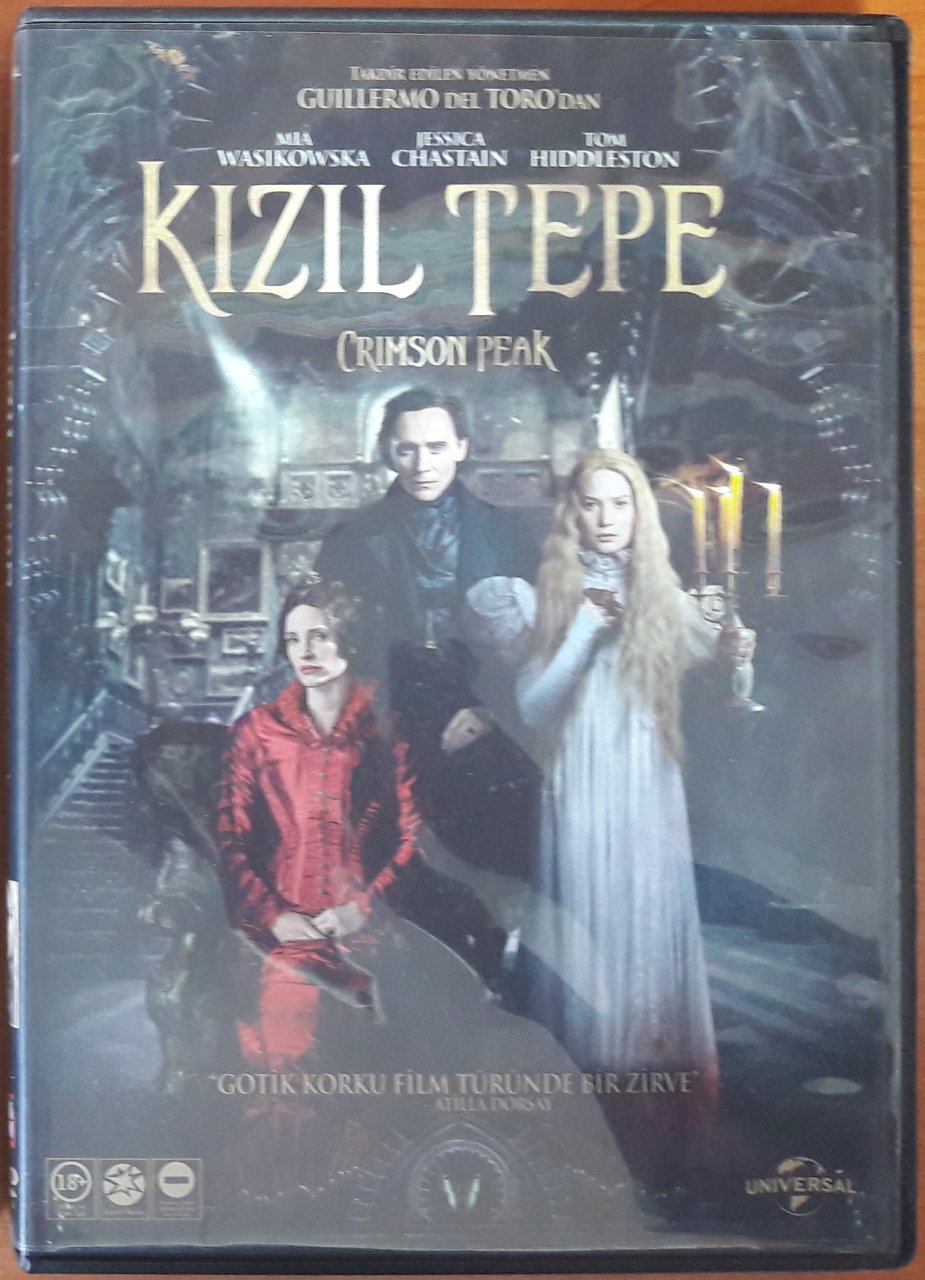 KIZIL TEPE - CRIMSON PEAK - MIA WASIKOWSKA - DVD 2.EL
