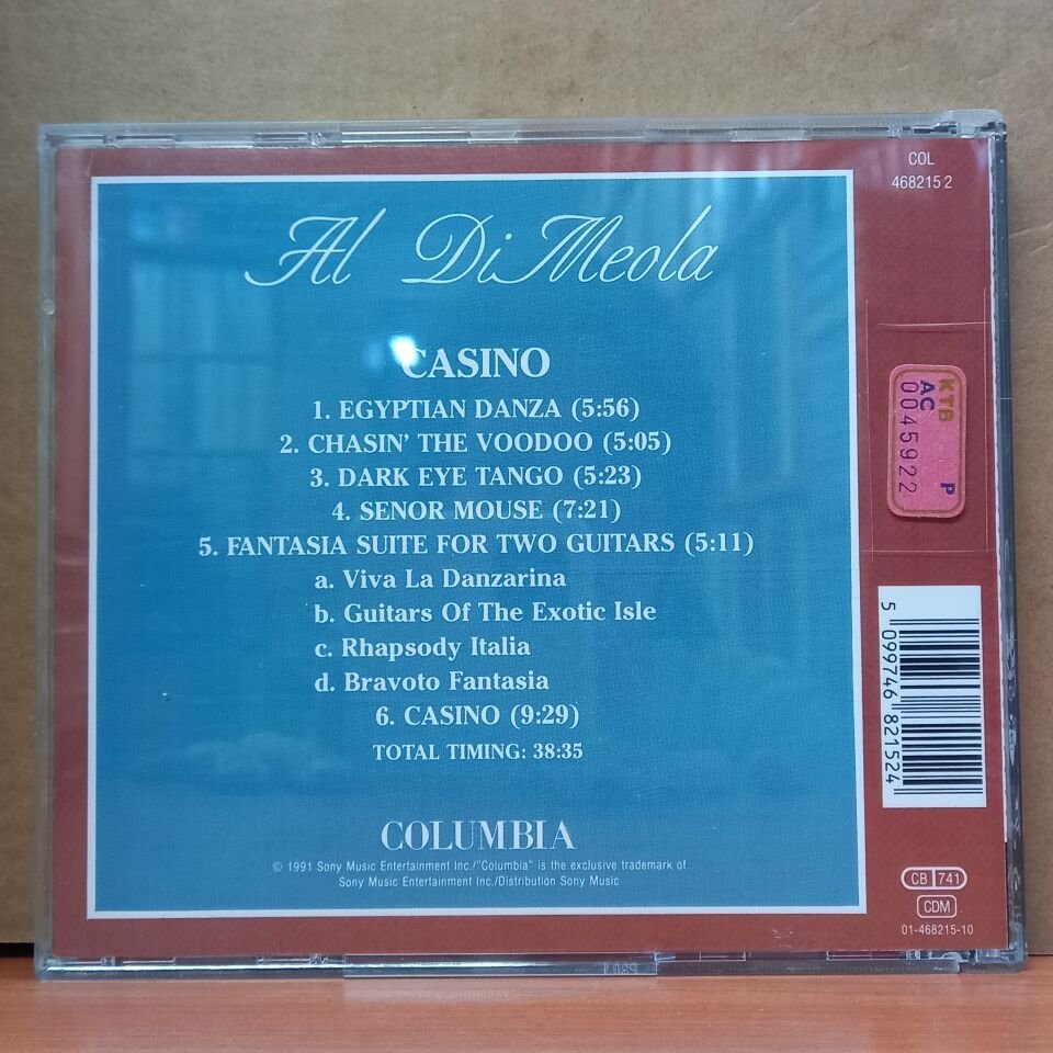 AL DI MEOLA - CASINO (1991) - CD 2.EL