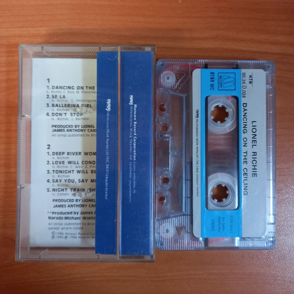 LIONEL RICHIE - DANCING ON THE CEILING (1986) - KASET 2.EL