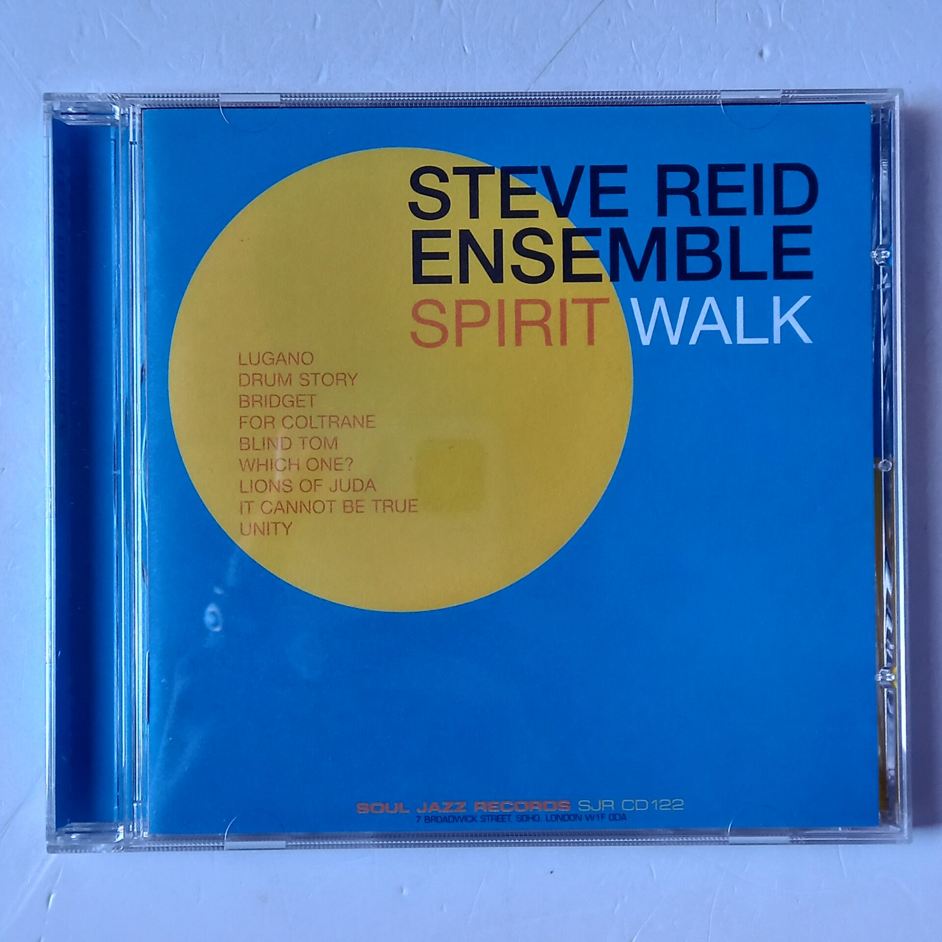 STEVE REID ENSEMBLE – SPIRIT WALK (2005) - CD 2.EL