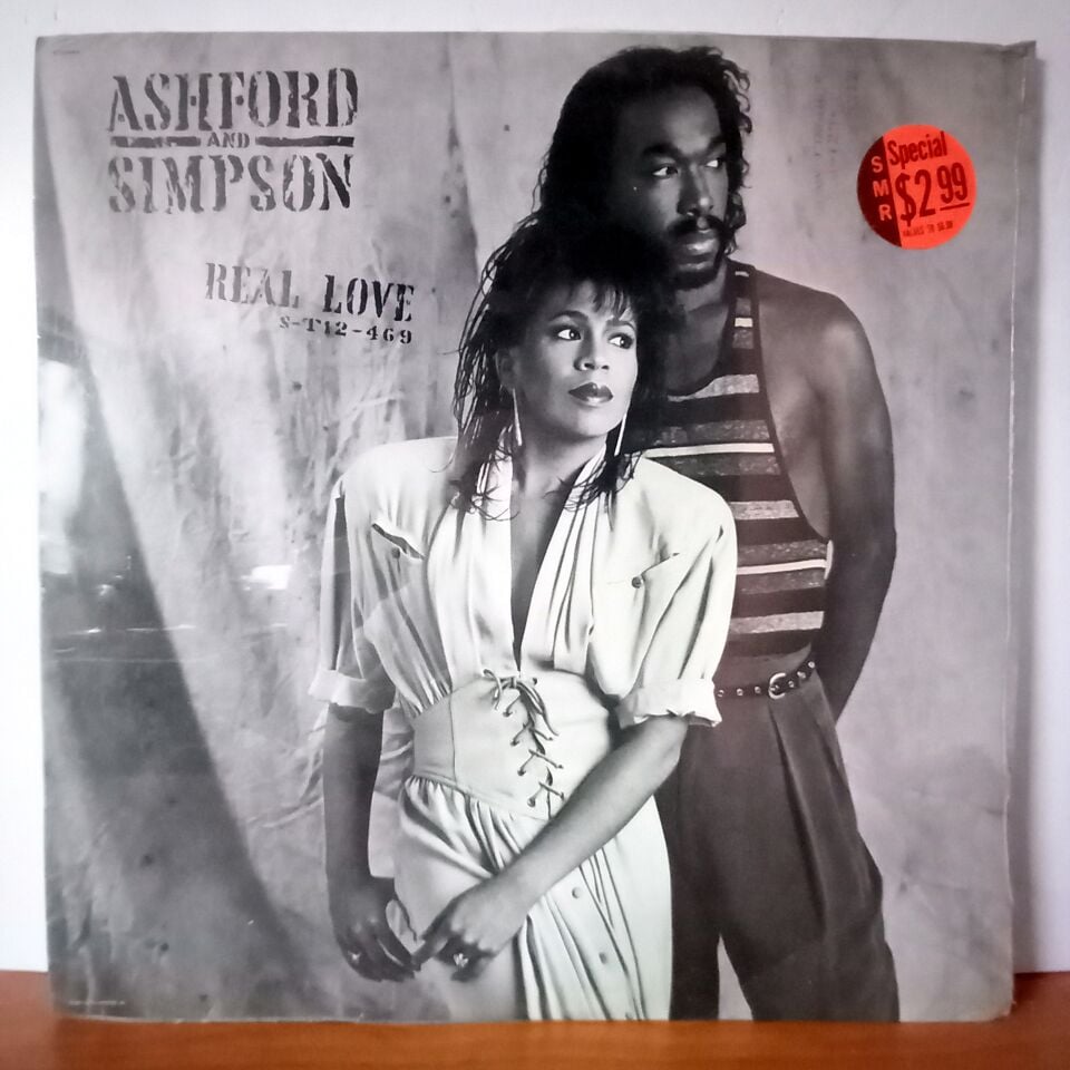 ASHFORD & SIMPSON – REAL LOVE (1986) - LP DÖNEM BASKI SIFIR PLAK