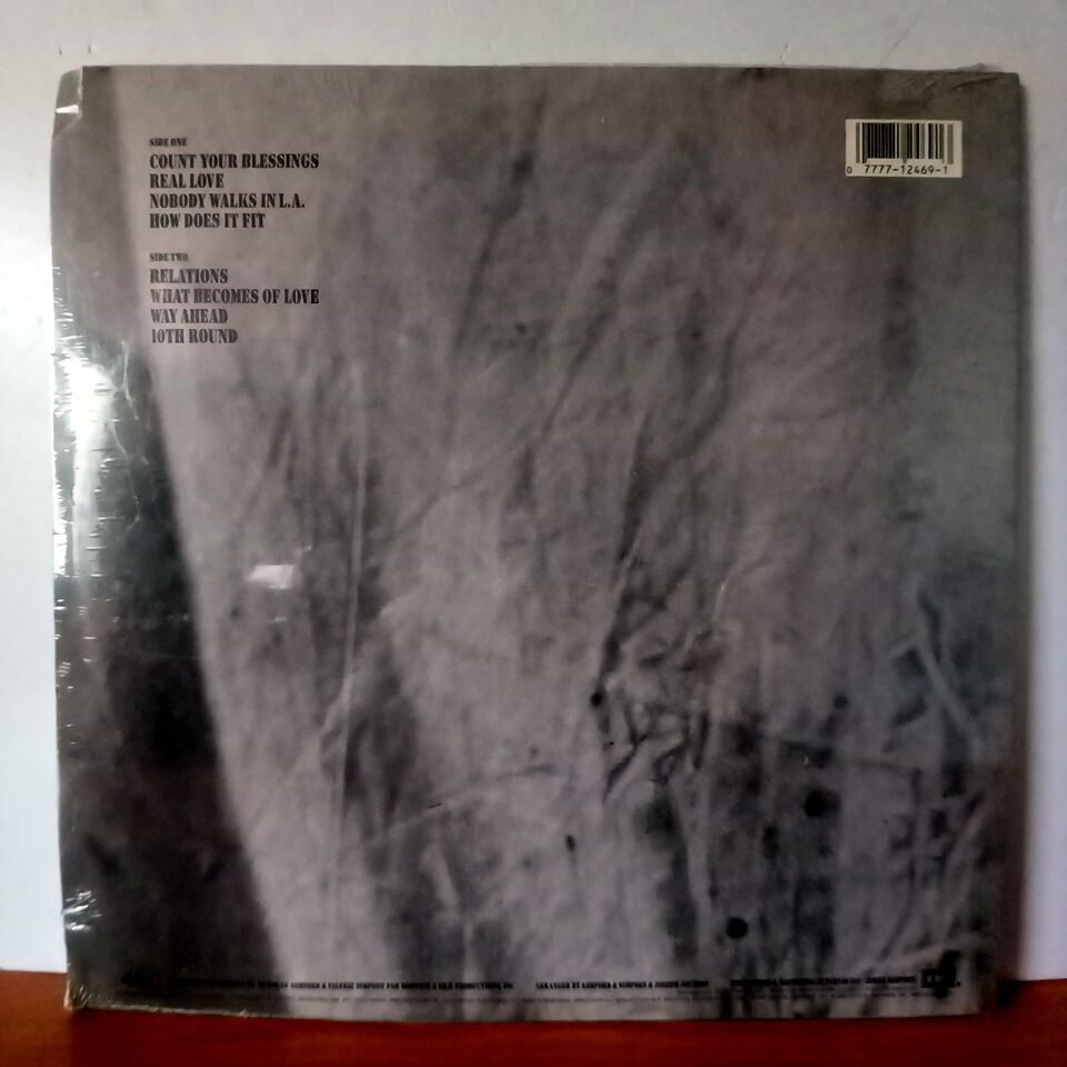 ASHFORD & SIMPSON – REAL LOVE (1986) - LP DÖNEM BASKI SIFIR PLAK