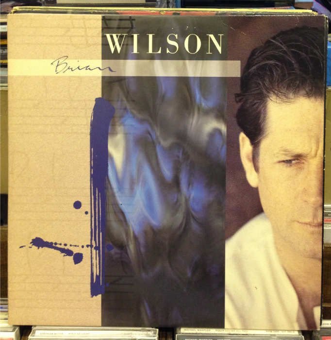 BRIAN WILSON 1988 LP BEACH BOYS
