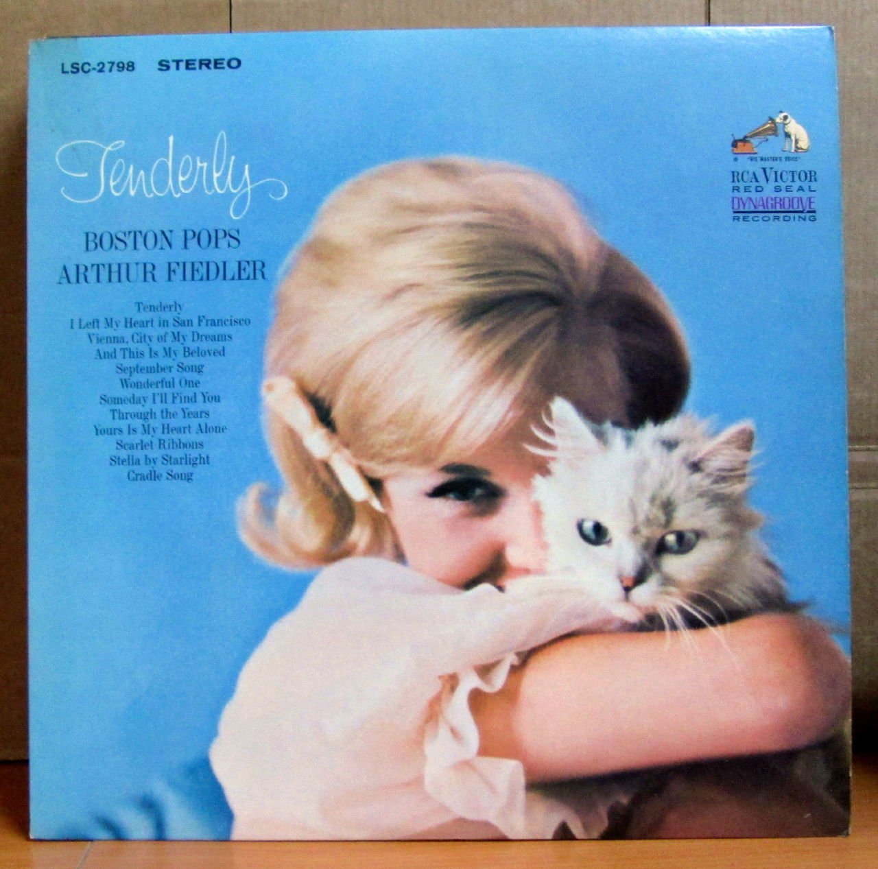 BOSTON POPS A. FIEDLER - TENDERLY LP 2.EL
