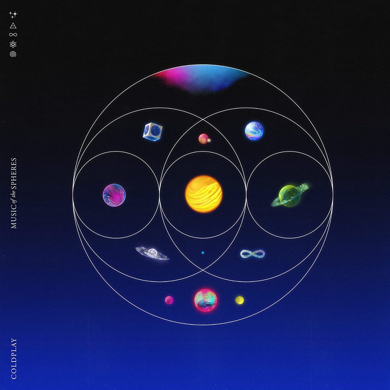 COLDPLAY - MUSIC OF THE SPHERES (2021) - LP RENKLİ SIFIR PLAK