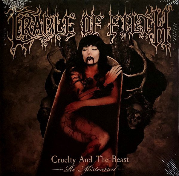 CRADLE OF FILTH - CRUELTY AND THE BEAST / RE-MISTRESSSED (1998) - 2LP 2019 EDITION GATEFOLD SIFIR PLAK