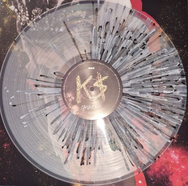 KESHA - ANIMAL + CANNIBAL(2010) - 2LP 2026 BLACK & WHITE TRANSLUCENT SPLATTER EDITION SIFIR PLAK