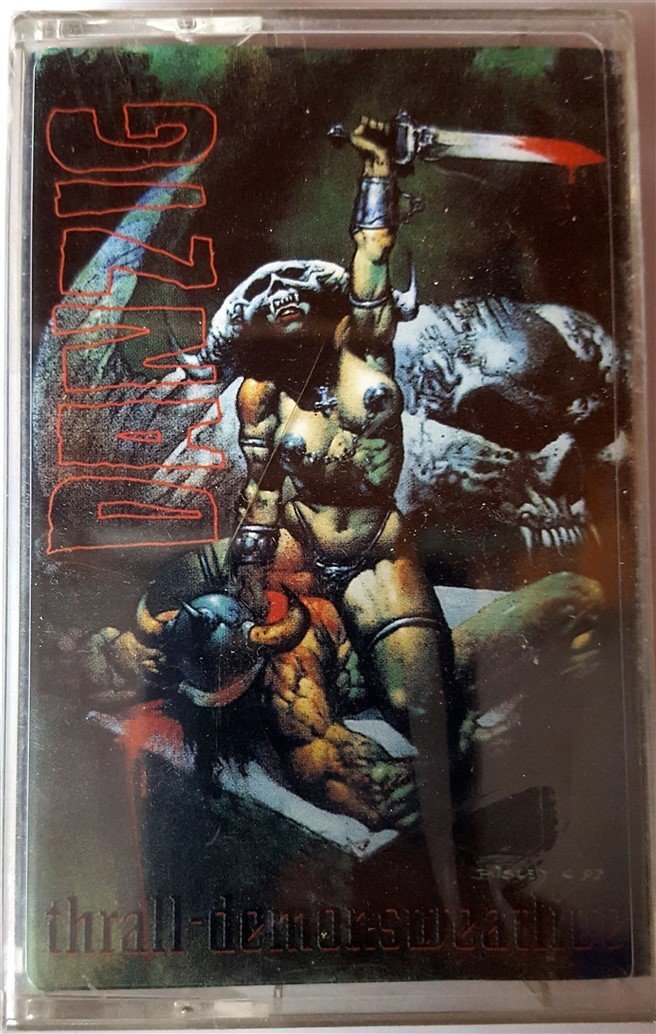 DANZIG - THRALL DEMONSWEATLIVE (1993) YONCA CASSETTE MADE IN TURKEY ''NEW''