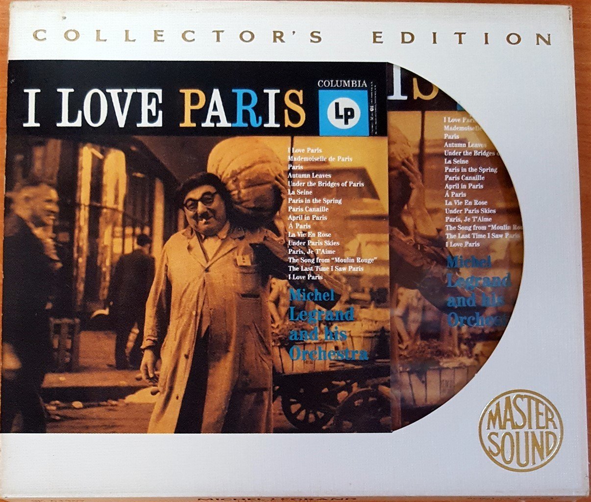 MICHEL LEGRAND AND HIS ORCHESTRA - I LOVE PARIS (1954) LIMITED EDITION REMASTERED GOLD CD 2.EL
