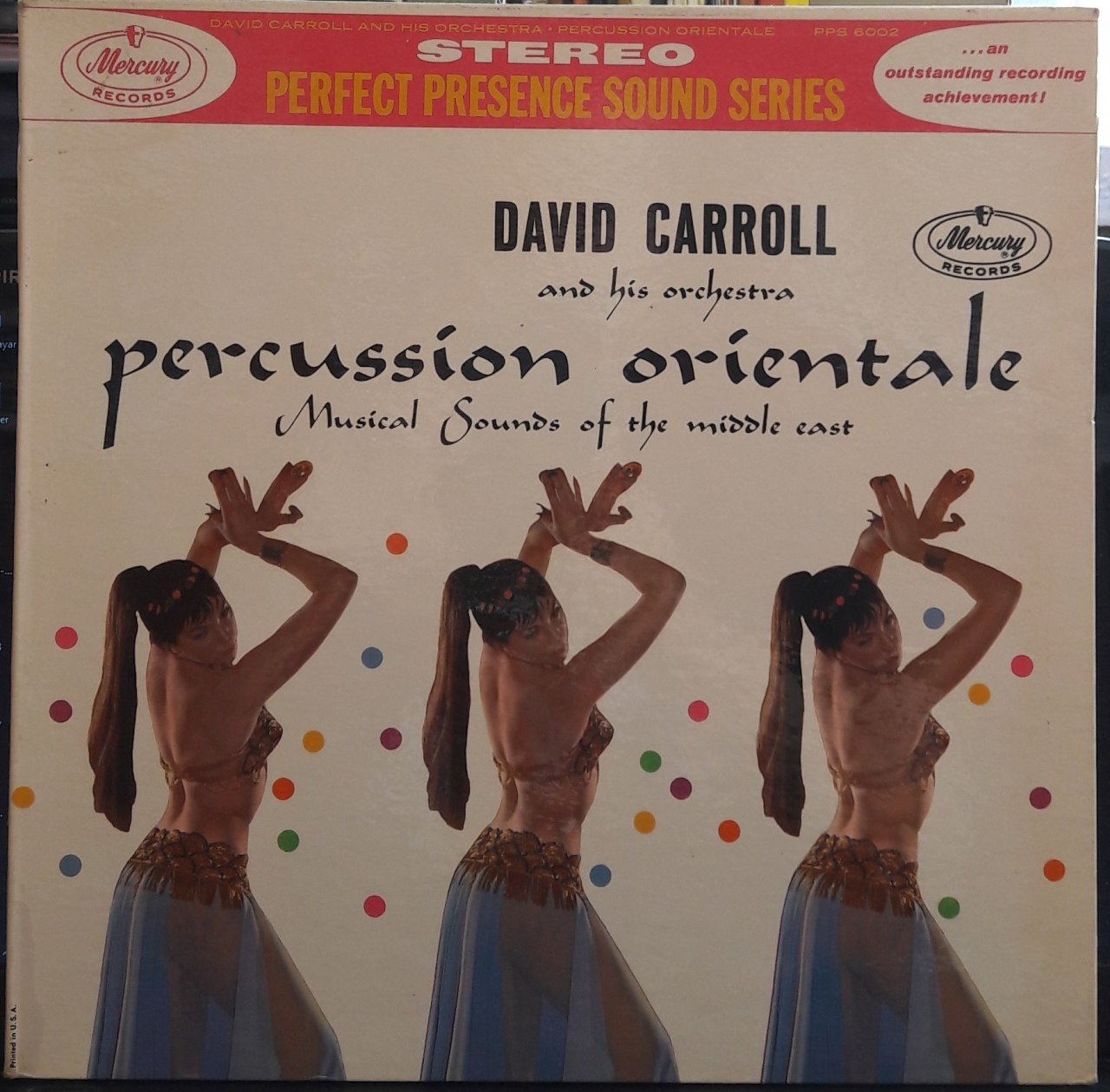 DAVID CAROLL - PERCUSSION ORIENTALE - PLAK 2.EL