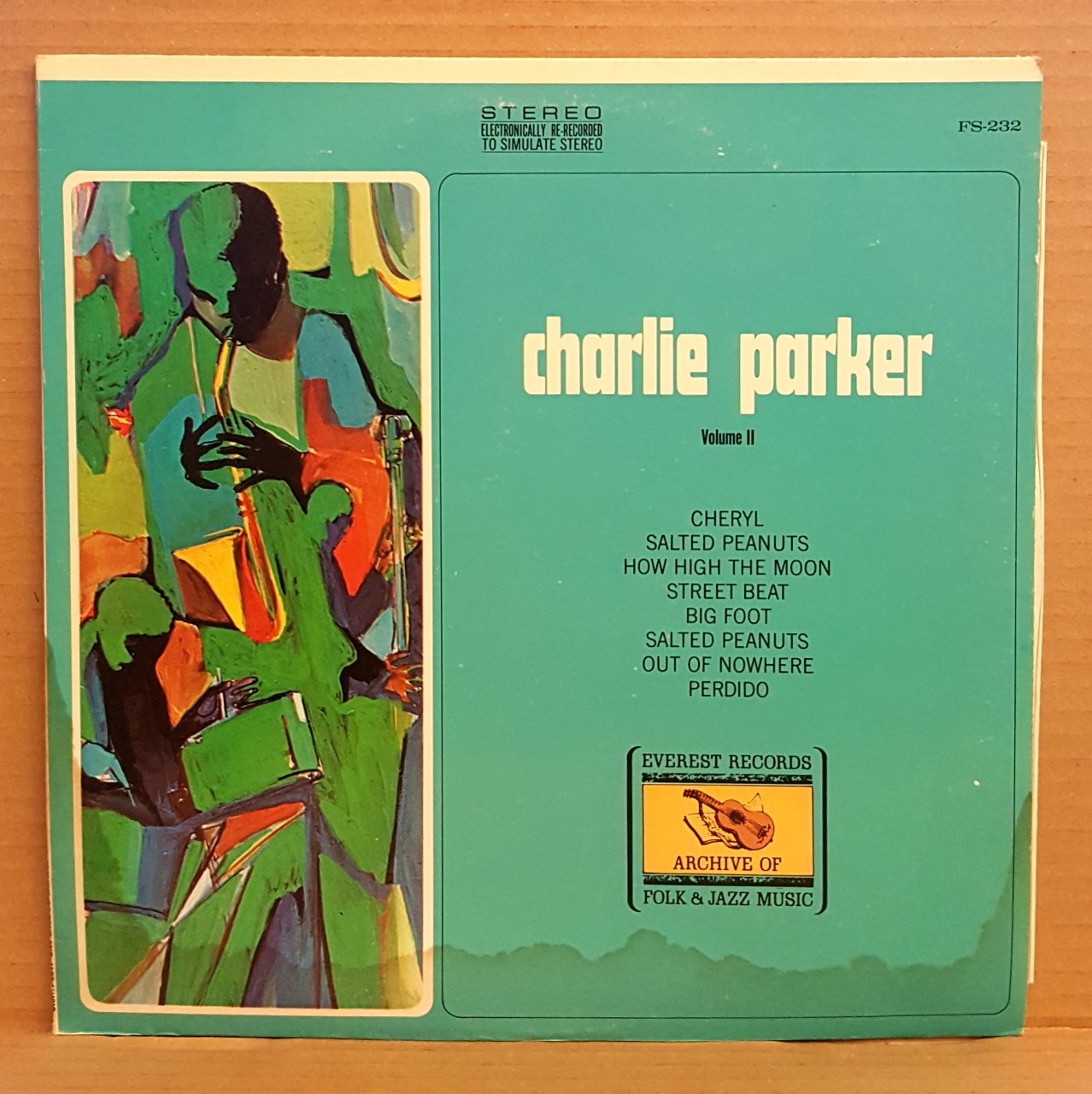 CHARLIE PARKER - VOLUME II / EVEREST RECORDS COMPILATION (1970) - LP 2.EL PLAK