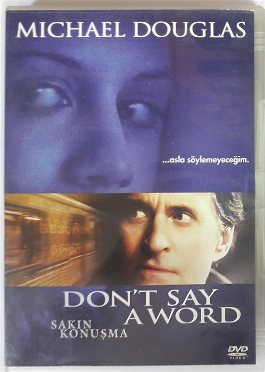 SAKIN KONUŞMA - DON'T SAY A WORD - MICHAEL DOUGLAS - DVD 2.EL