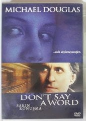 SAKIN KONUŞMA - DON'T SAY A WORD - MICHAEL DOUGLAS - DVD 2.EL