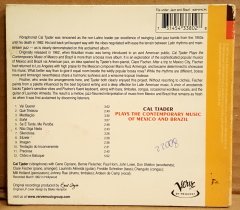 CAL TJADER - THE CONTEMPORARY MUSIC OF MEXICO AND BRAZIL (1962) - CD VERVE RECORDS 2000 EDITION LATIN JAZZ DIGIPACK 2.EL