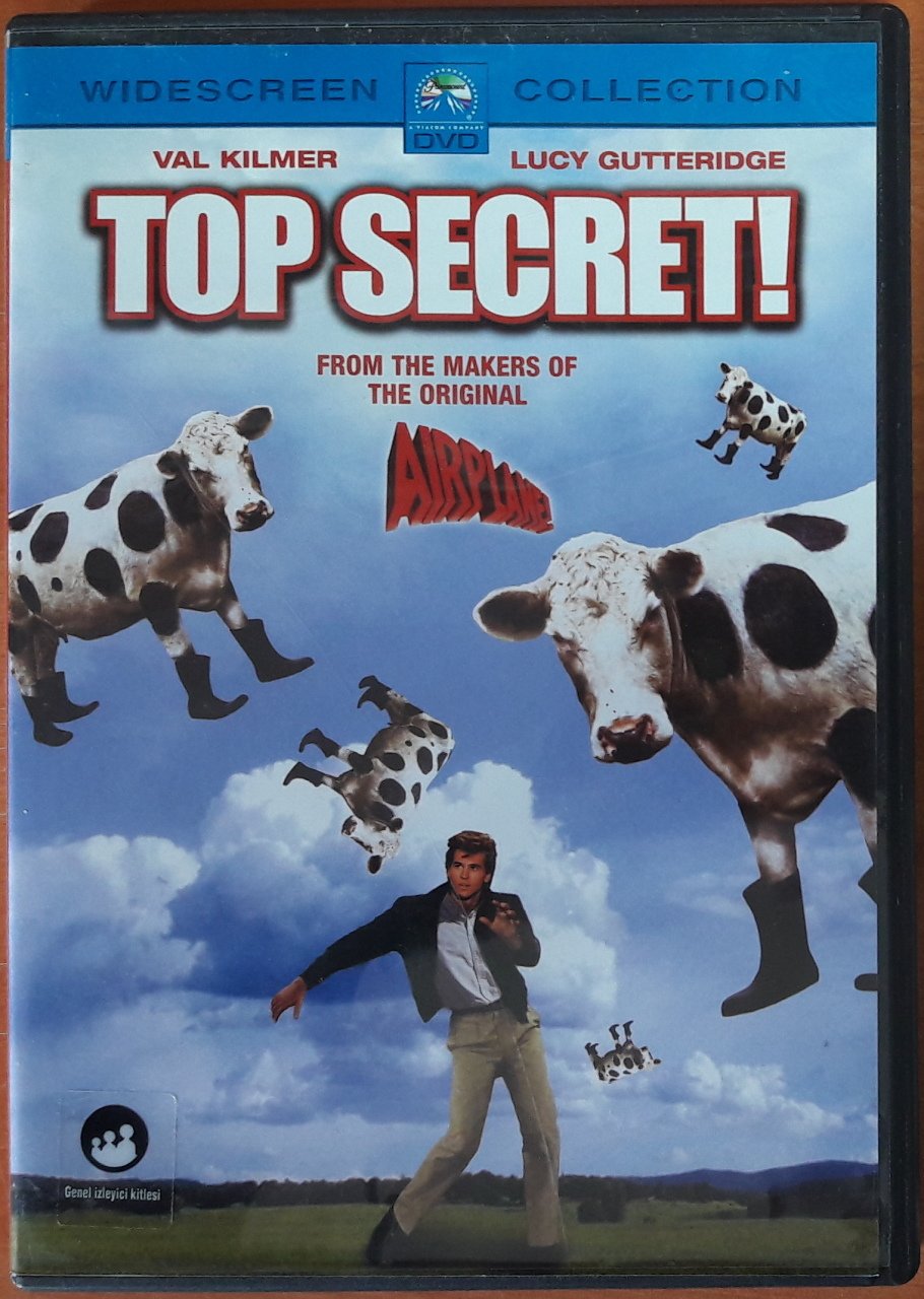 TOP SECRET! - VAL KILMER - DVD 2.EL