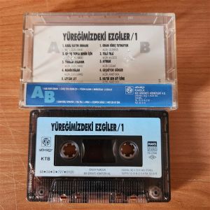 YÜREĞİMİZDEKİ EZGİLER 1 / ENSTRUMANTAL (1989) - KASET 2.EL