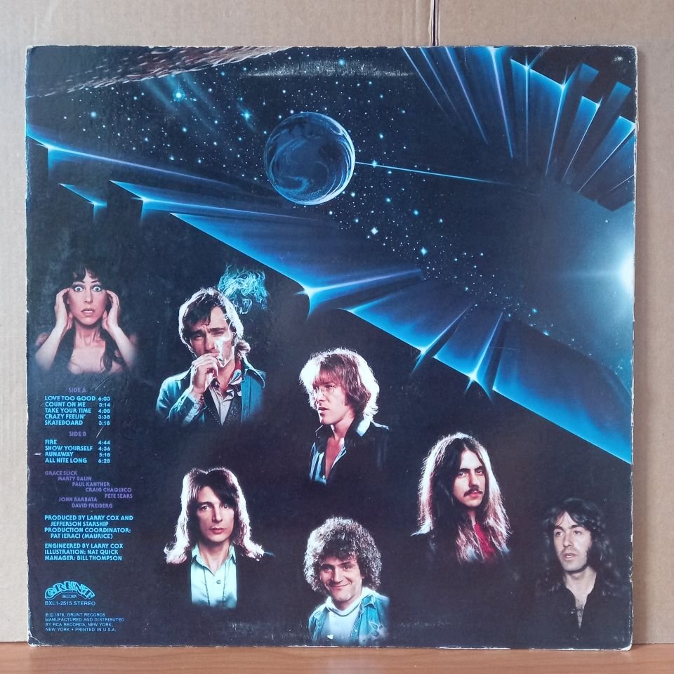 JEFFERSON STARSHIP – EARTH (1978) - LP 2.EL PLAK