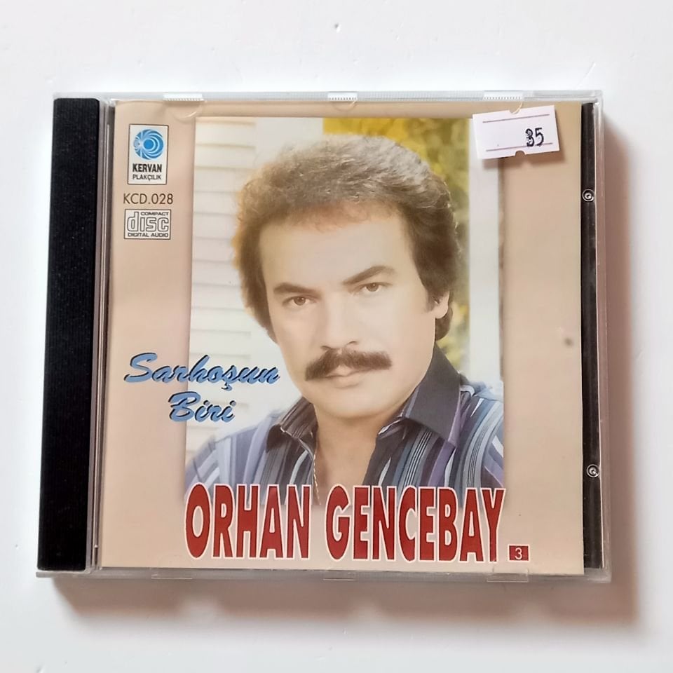 ORHAN GENCEBAY - SARHOŞUN BİRİ - CD KERVAN PLAKÇILIK 2.EL