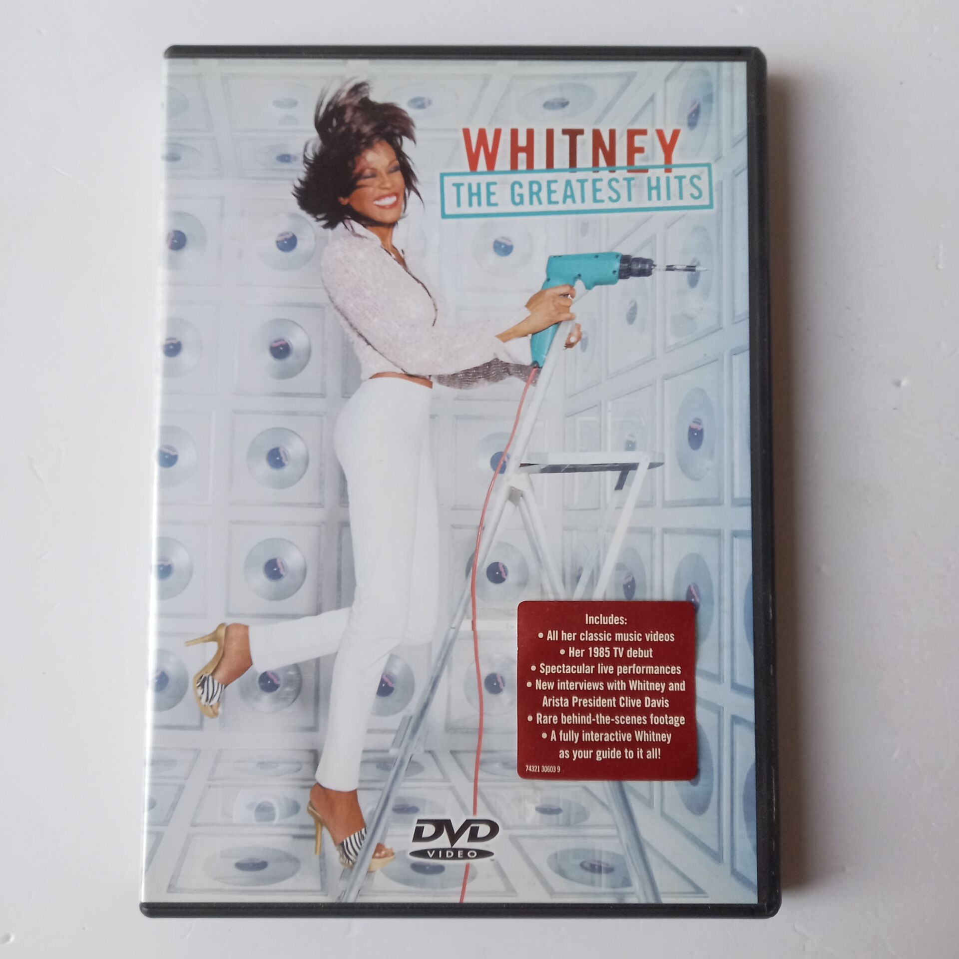 WHITNEY - THE GREATEST HITS - DVD 2.EL