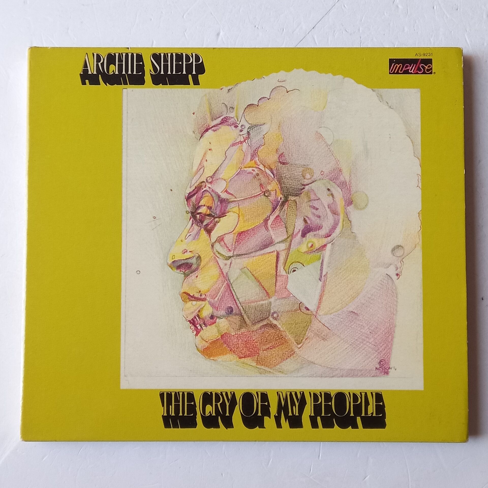 ARCHIE SHEPP – THE CRY OF MY PEOPLE (1973) - CD DIGIPAK 2004 REMASTERED REISSUE 2.EL