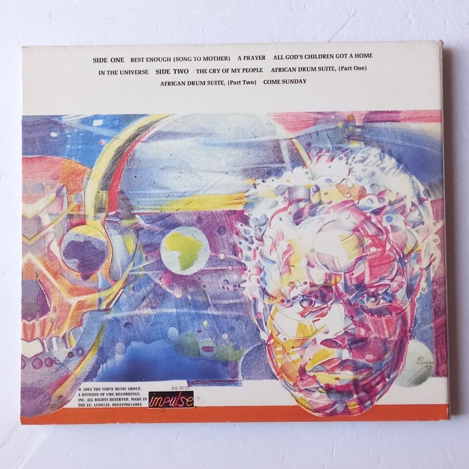 ARCHIE SHEPP – THE CRY OF MY PEOPLE (1973) - CD DIGIPAK 2004 REMASTERED REISSUE 2.EL