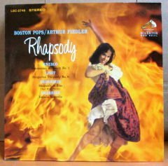 BOSTON POPS A. FIEDLER - RHAPSODY LP 2.EL