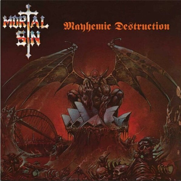 MORTAL SIN - MAYHEMIC DESTRUCTION (1987) - LP 2022 COLOURED EDITION SIFIR PLAK