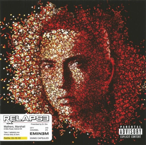 EMINEM – RELAPSE (2009) - CD REISSUE JEWEL CASE AMBALAJINDA SIFIR