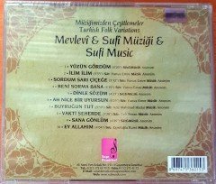 MÜZİĞİMİZDEN ÇEŞİTLEMELER / TURKISH FOLK VARIATIONS - MEVLEVİ & SUFİ MÜZİĞİ CD SIFIR