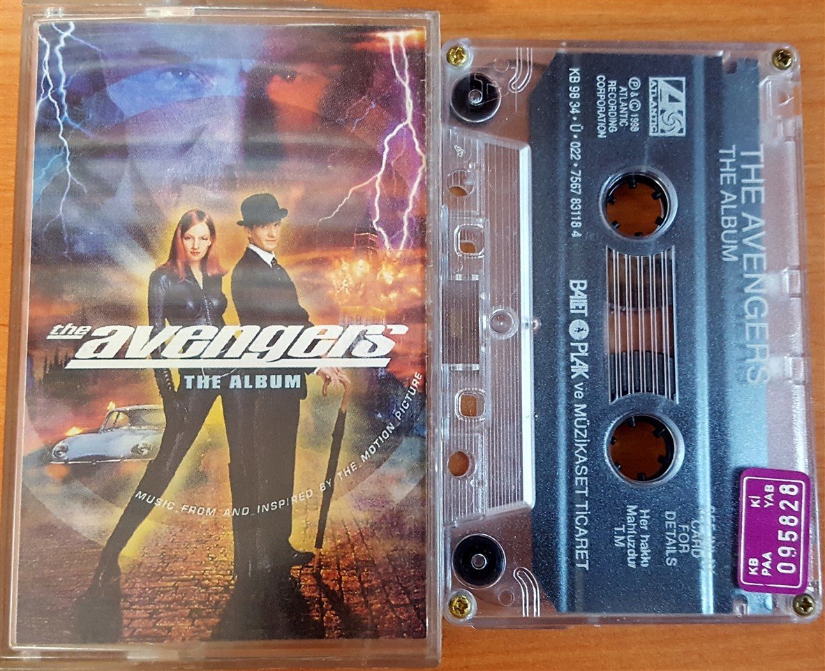 THE AVENGERS: THE ALBUM SOUNDTRACK / DISHWALLA, RONI SIZE, SUGAR RAY, GRACE JONES (1998) BALET KASET 2.EL