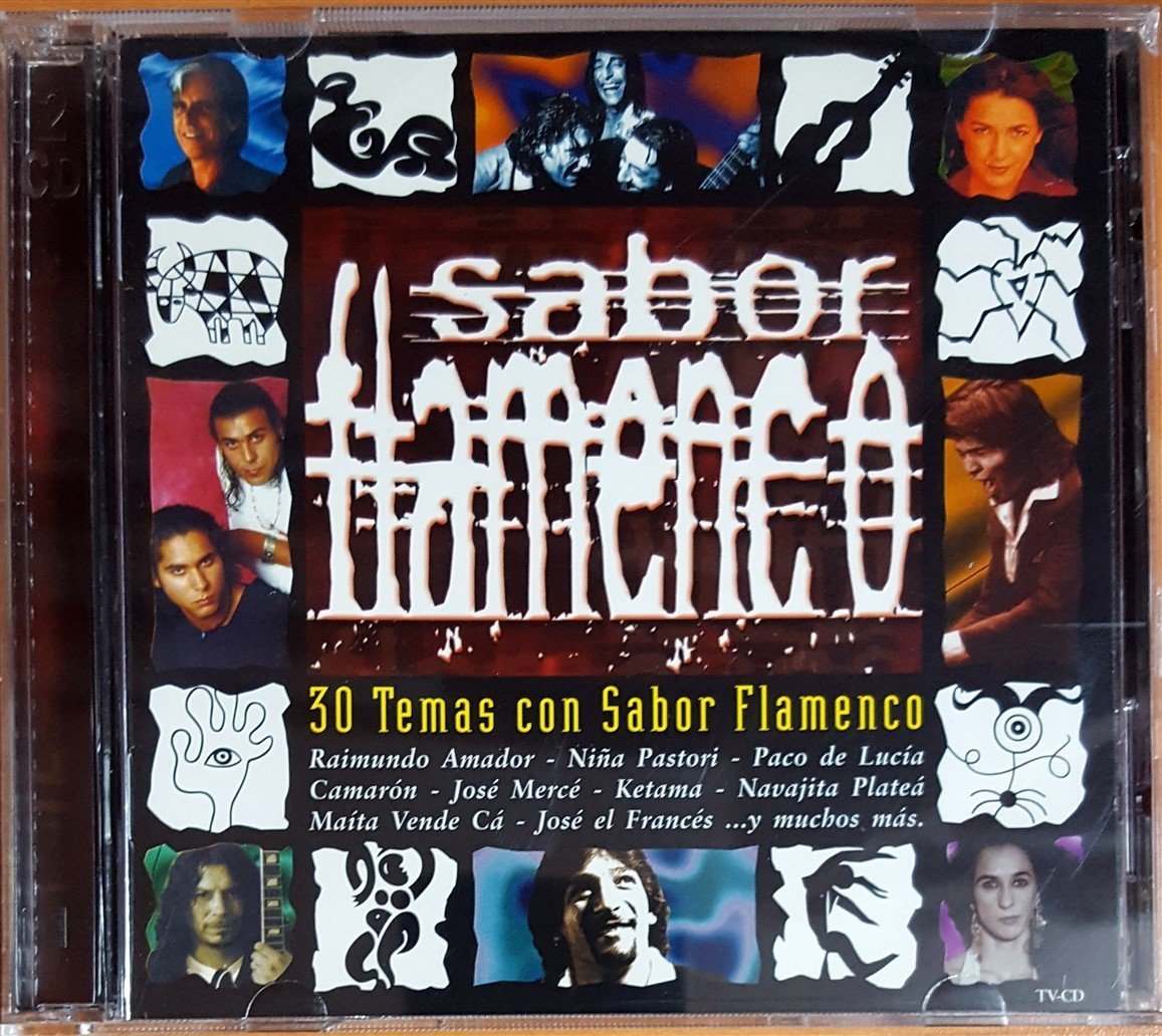SABOR FLAMENCO / 30 TEMAS CON SABOR FLAMENCO / PACO DE LUCIA, NINA PASTORI, KETAMA, JOSE EL FRANCES, RAIMUNDO AMADOR (2001) 2CD 2.EL