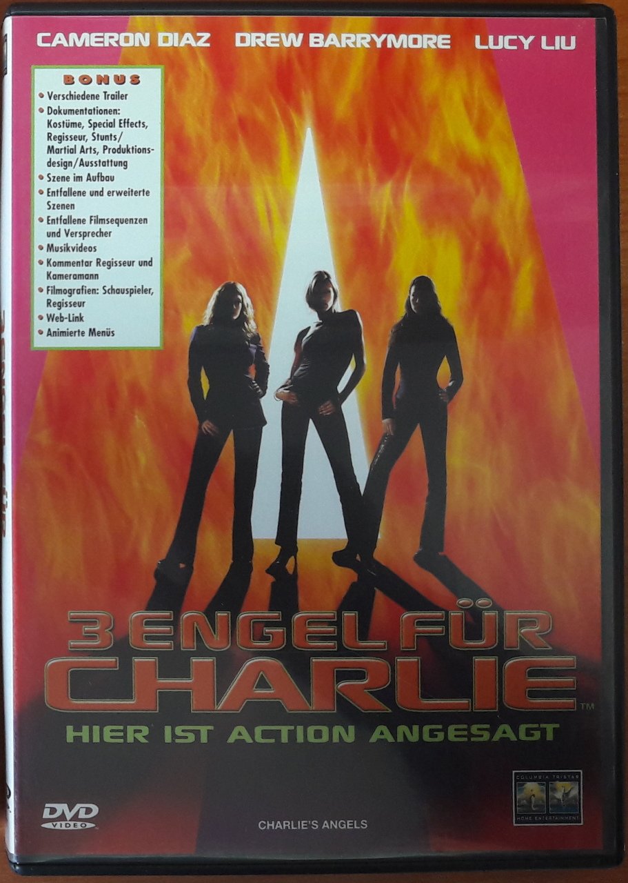 3 ENGEL FÜR CHARLIE - CHARLIE'S ANGELS (2000) - CAMERON DIAZ - DVD 2.EL