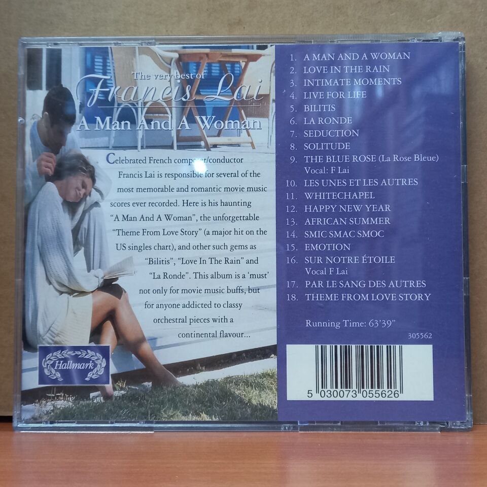 FRANCIS LAI - A MAN AND A WOMAN / THE VERY BEST OF (1996) - CD 2.EL
