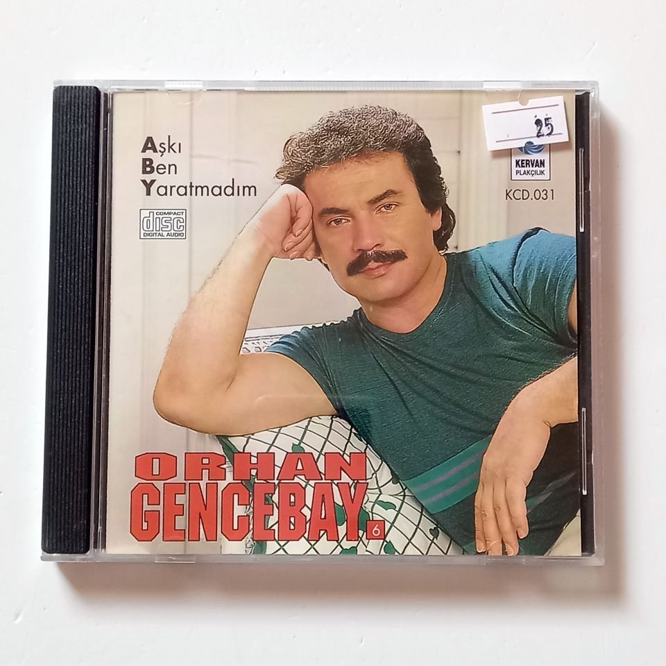 ORHAN GENCEBAY - AŞKI BEN YARATMADIM - CD KERVAN PLAKÇILIK 2.EL