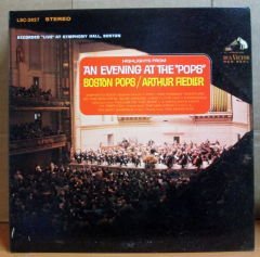 BOSTON POPS A. FIEDLER - AN EVENING LP 2.EL