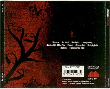 CATAFALQUE - DIALECTIQUE (2007) - CD JEWEL CASE / AMBALAJINDA SIFIR