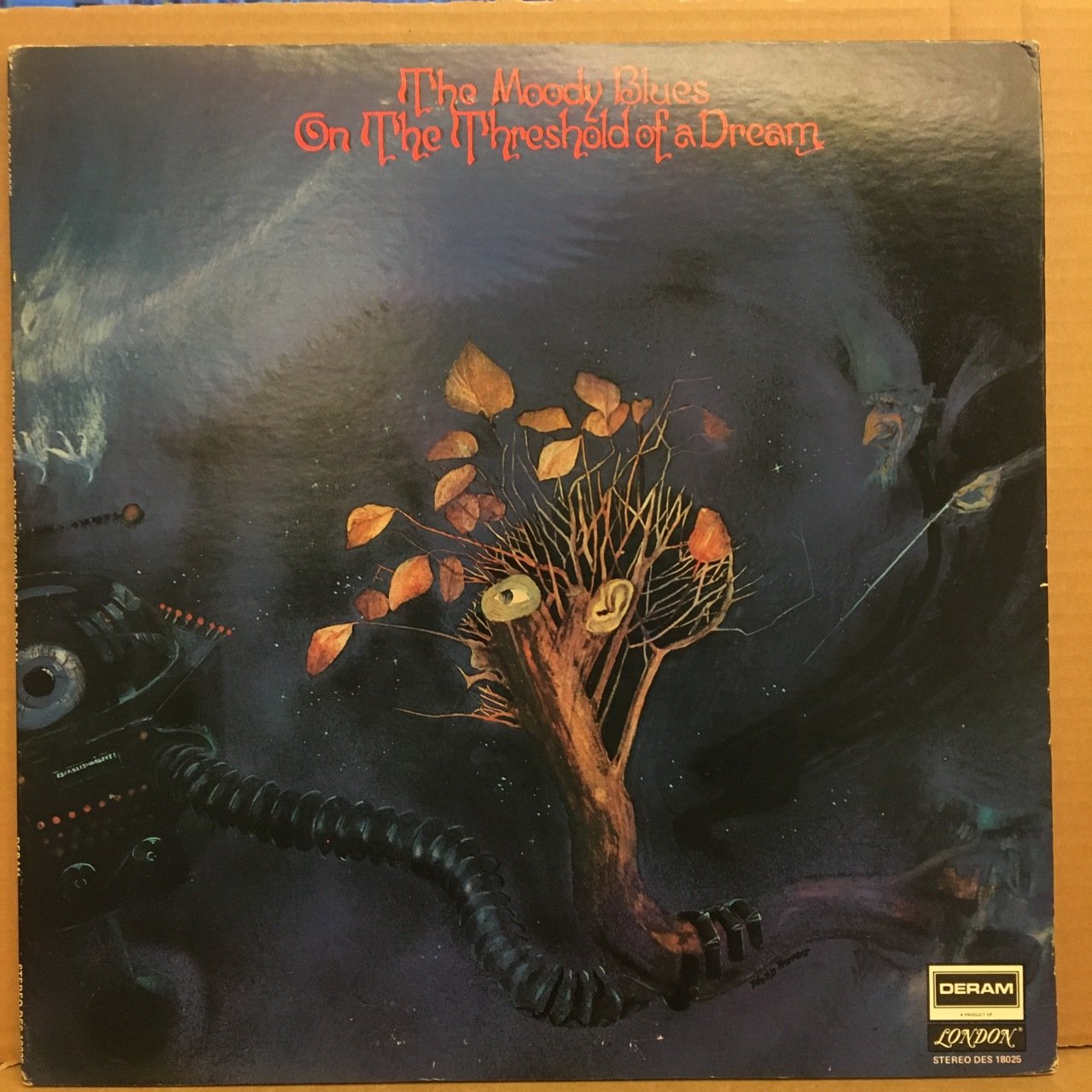 MOODY BLUES - ON THE THRESHOLD OF A DREAM (1969) - PLAK 2.EL