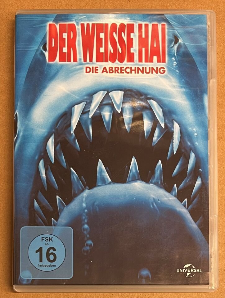 JAWS THE REVENGE (1987) - JOSEPH SARGENT, MICHAEL CAINE - DVD 2.EL TÜRKÇE ALTYAZI YOKTUR