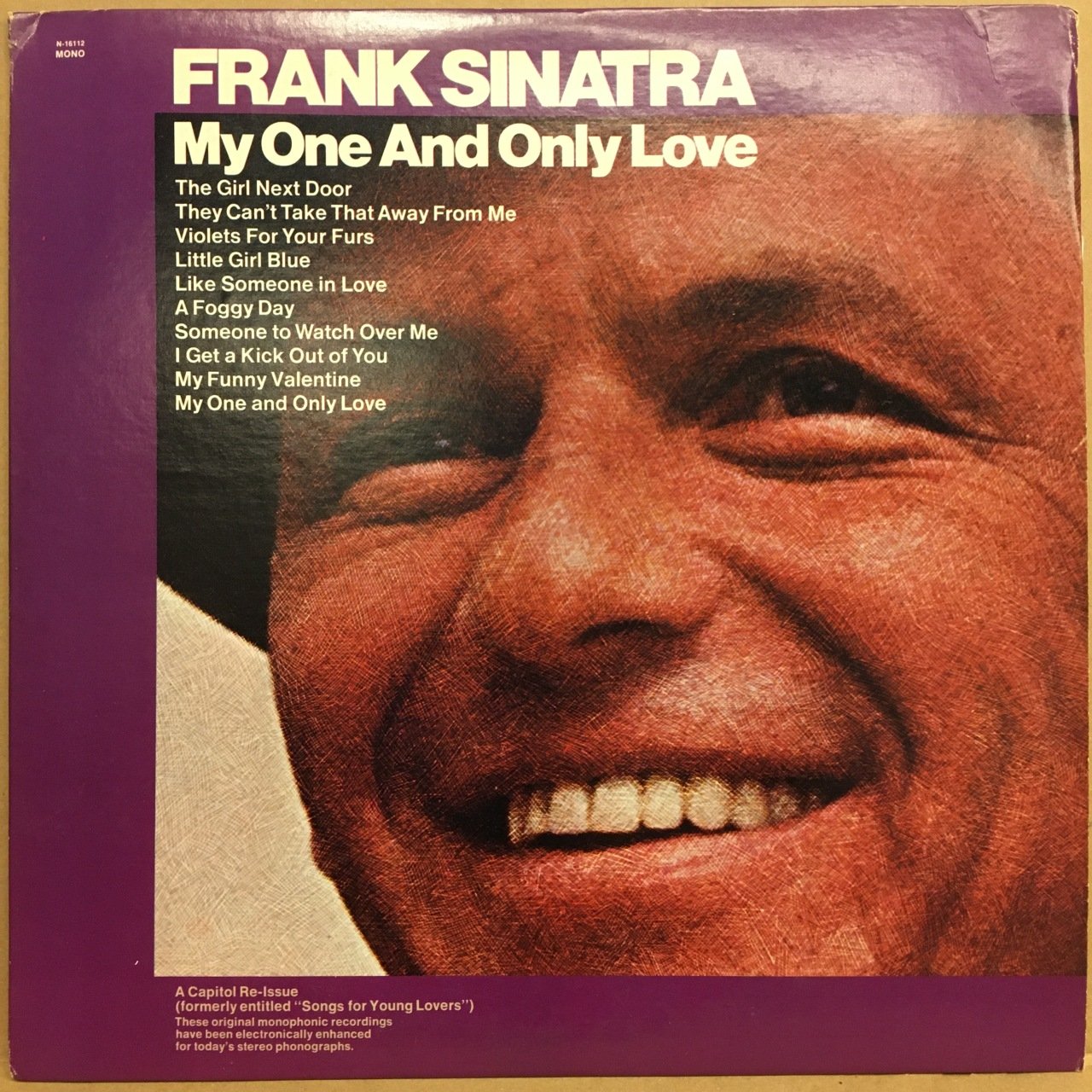 FRANK SINATRA - MY ONE AND ONLY LOVE 2.EL PLAK