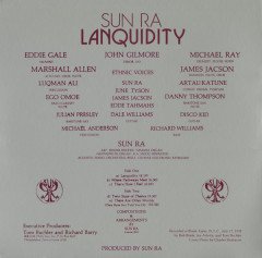 SUN RA - LANQUIDITY (1978) - LP SIFIR PLAK