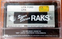 LITA FORD  - LITA FEAT. DUET WITH OZZY OSBOURNE (1989) MMY CASSETTE MADE IN TURKEY ''NEW'' PAPER LABEL