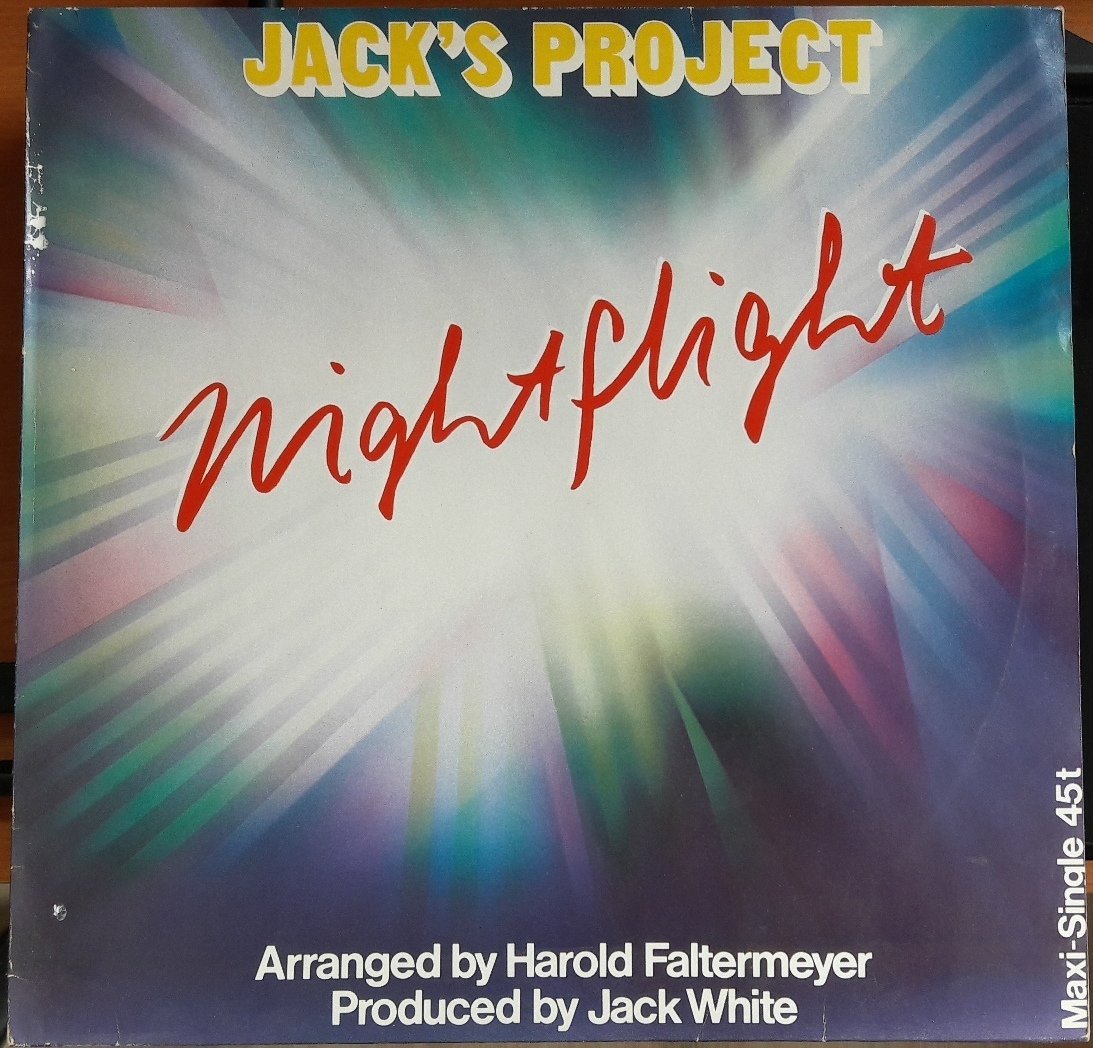 JACK'S PROJECT - NIGHT FLIGHT (1985) 12'' MAXI SINGLE PLAK 2.EL