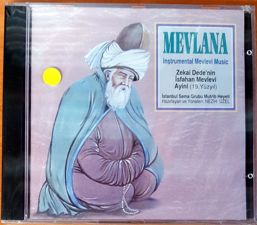 MEVLANA - INSTRUMENTAL MEVLEVİ MUSIC / ZEKAİ DEDE'NİN İSFAHAN MEVLEVİ AYİNİ - NEZİH UZEL CD SIFIR