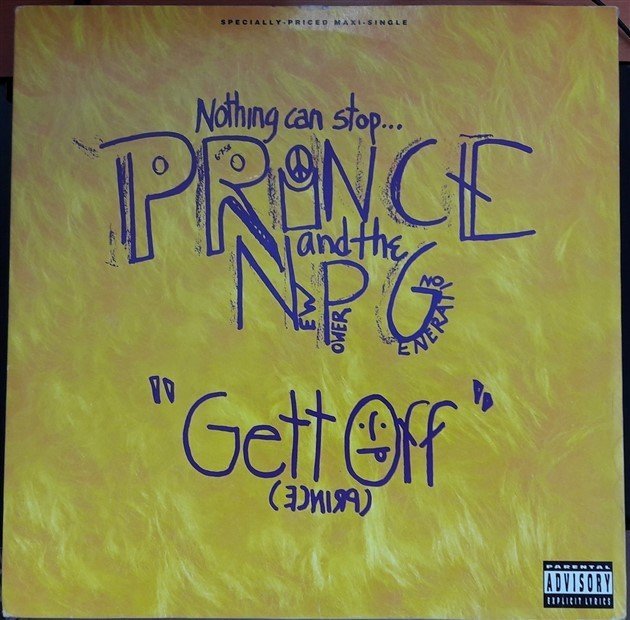 PRINCE - GETT OFF (1991) - 12'' MAXI SINGLE PLAK 2.EL